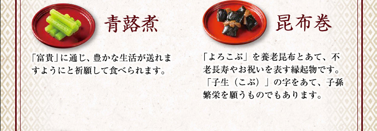 青蕗煮／昆布巻